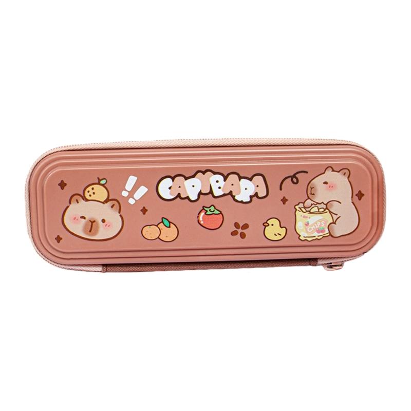 Multifunctional Pencil Pouches Large Capacity Plastic Pencil Case Portable Pen Organiser For Student Children Adult
