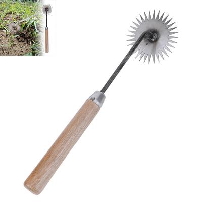 Sonnenblumen-Unkrautrechen Langer Griff Kein Bücken Wurzelentferner Stiel Multifunktions-Garten-Handunkrautstecher Werkzeug für Garten Hof