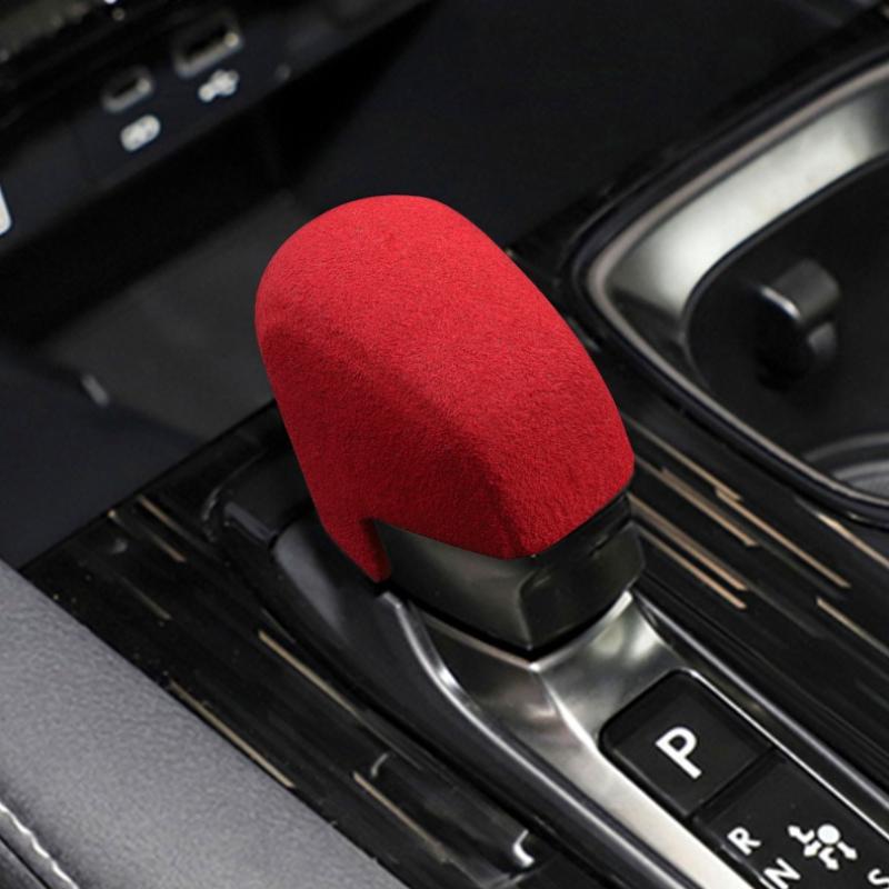 For Lexus NX RX LM Series 2025 2025 2025 Suede Leather Car Gear Shift Knob Cover Car Gear Handle Head Car Inner Accessories