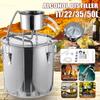 50/35/22/11L Stainless Still Copper DIY Home Brew Water Wine Essential Oil Brewing Distiller Alambic Moonshine Alcohol