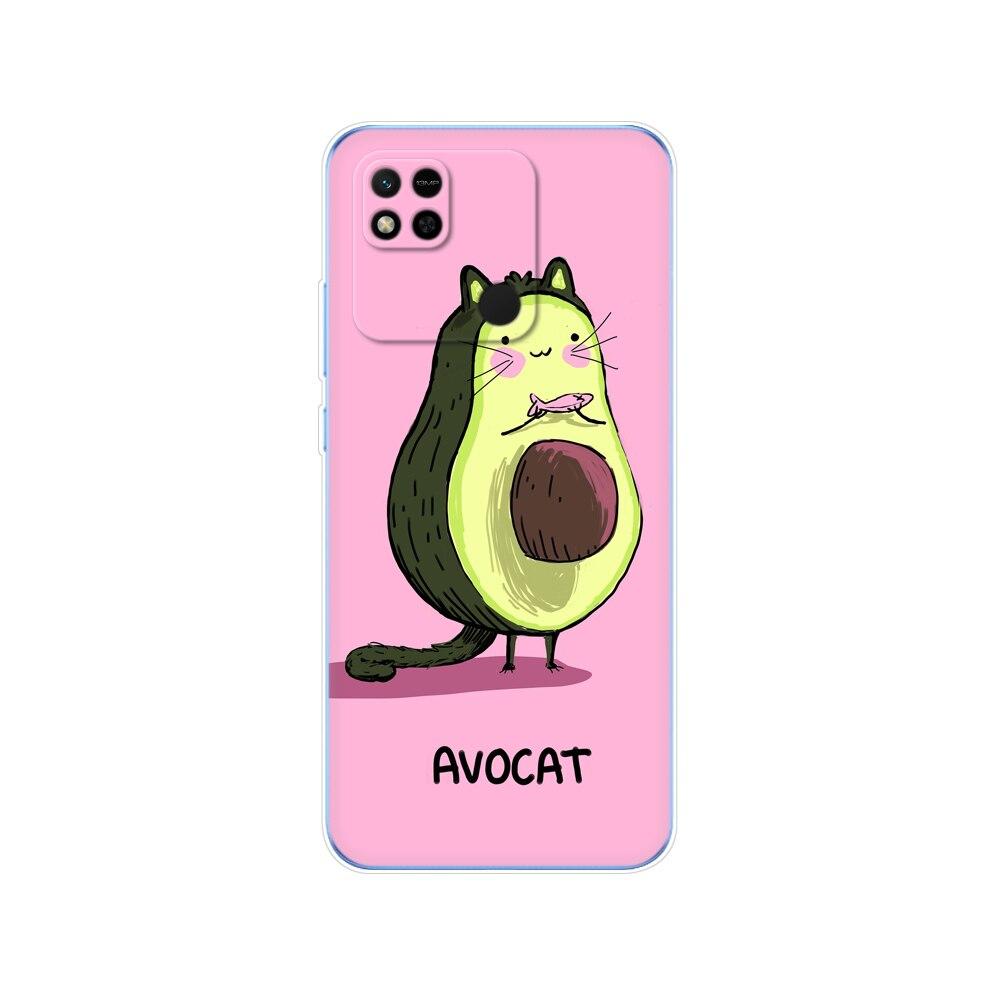For Redmi 10A Case Back Cover For Xiaomi Redmi 10A Phone Case Redmi10A Bag Tpu Soft Silicon Protective Bumper Etui Funda Coque