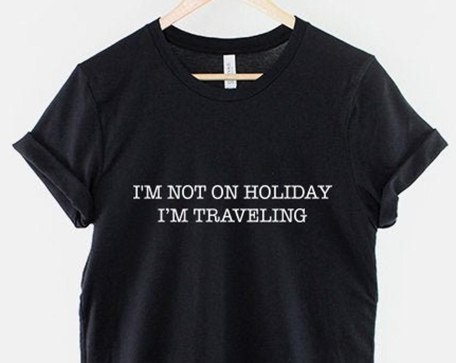Adventure Quote T-Shirt, Soft Feel, Durable Print, Ring Spun Cotton, Travel Wear 3XL