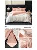 Luxury Embroidered All-Cotton Four-Piece Duvet Cover Set for All Seasons