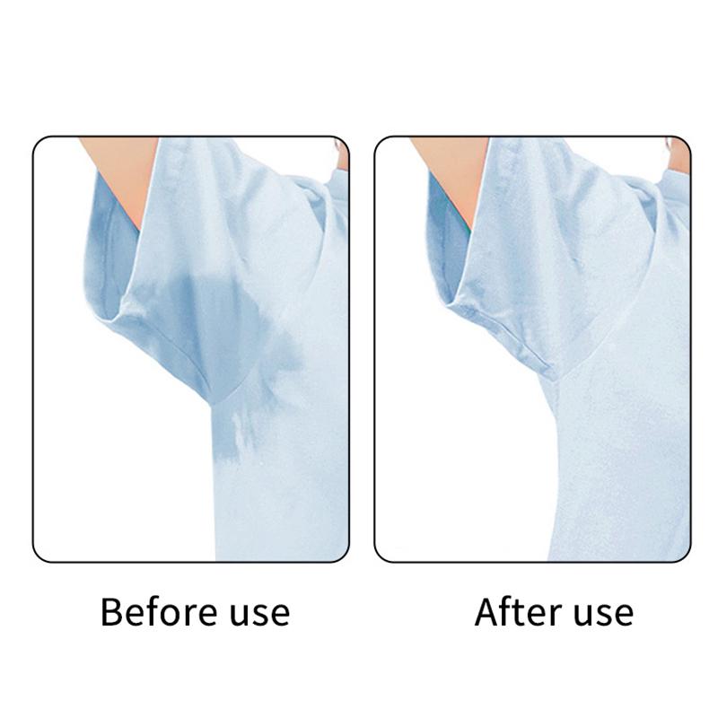 T-Shirt Shape Sweat Pads Washable Underarm Armpit Sweat Pads Reusable Perfume Absorbing Guards Shield Deodorant For Women