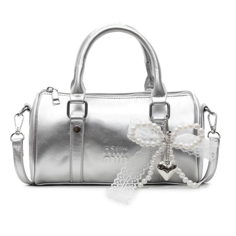 

Новая Мода Универсальная Сумка-Цилиндр для Ручной Носки Женская Сумка Кроссбоди no pendant