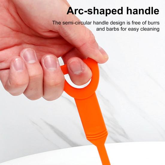 10Pcs Toilet Dredger Unblocker Tool Easy Operation Multi-Purpose Hair Removal Hook Clog Remover Drain Cleaner Tool