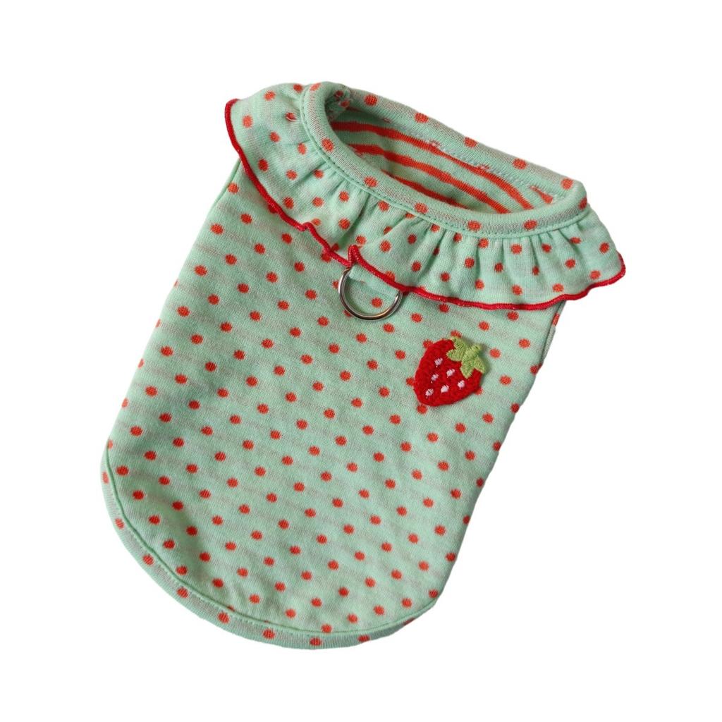 Spring New Style Pet Clothes - Anti-chill and Belly-protective Pet Clothes for Small Dogs with Lap Collars and Four-legged Dogs.