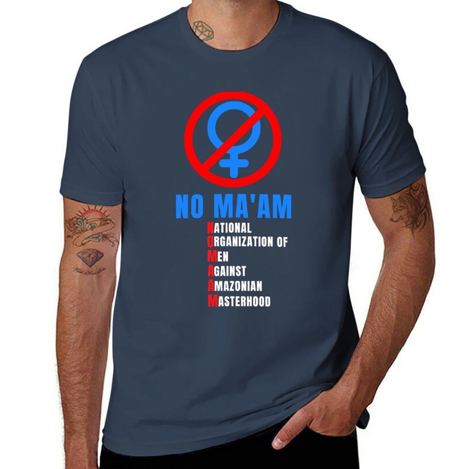 NO MAAM TShirt Work Style Casual TShirt S