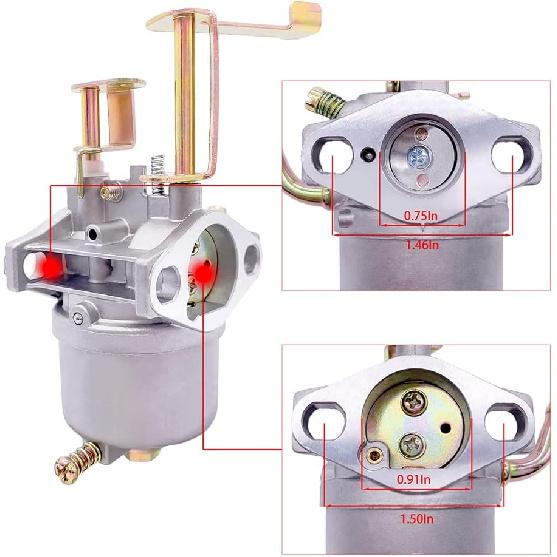 Carburetor Compatible With Coleman CK100-S CT100U CC100X Mini Bike SK100 Go-Kart With Gaskets Fuel Line Filter Spark Plug