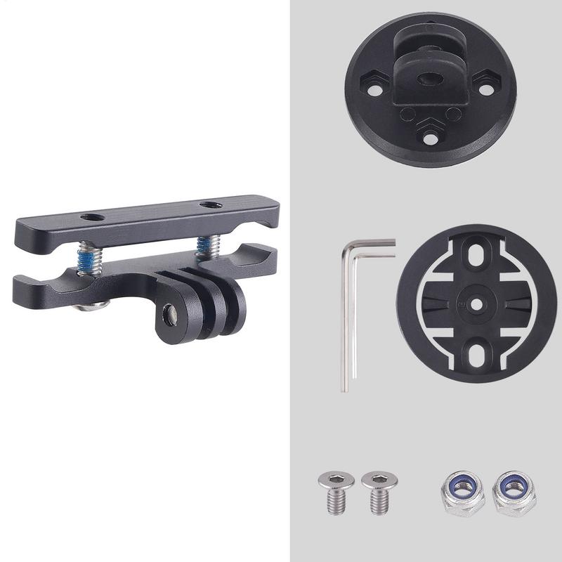 Bike Computer Mount Cycling Camera Accessories Angle Adjustable Mount Support For Sports Camera Tail Light Bike Computer