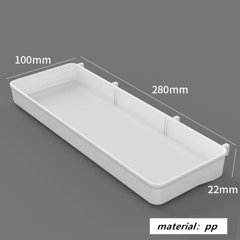 Punch-free Hole Board Vertical Desktop Wall Hanging Office Desk Storage Shelf Reading Room Desktop Kitchen Bathroom Storage Rack