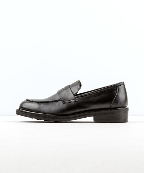 Leatherless #406 / Wild Loafers / Black / For Men