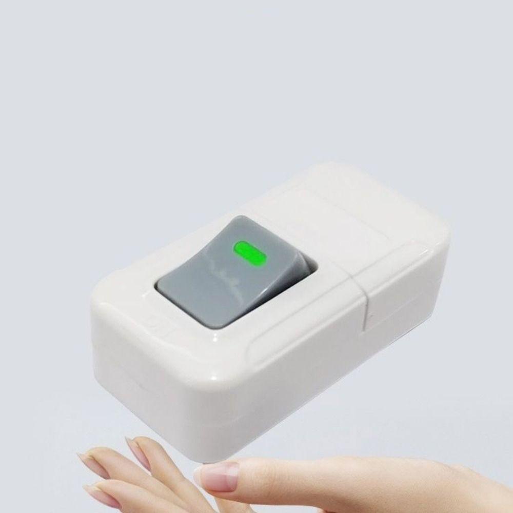 Plastic Push Button Switch White Small Rocker Button Cable Switches Light Switch  Table Led Lights