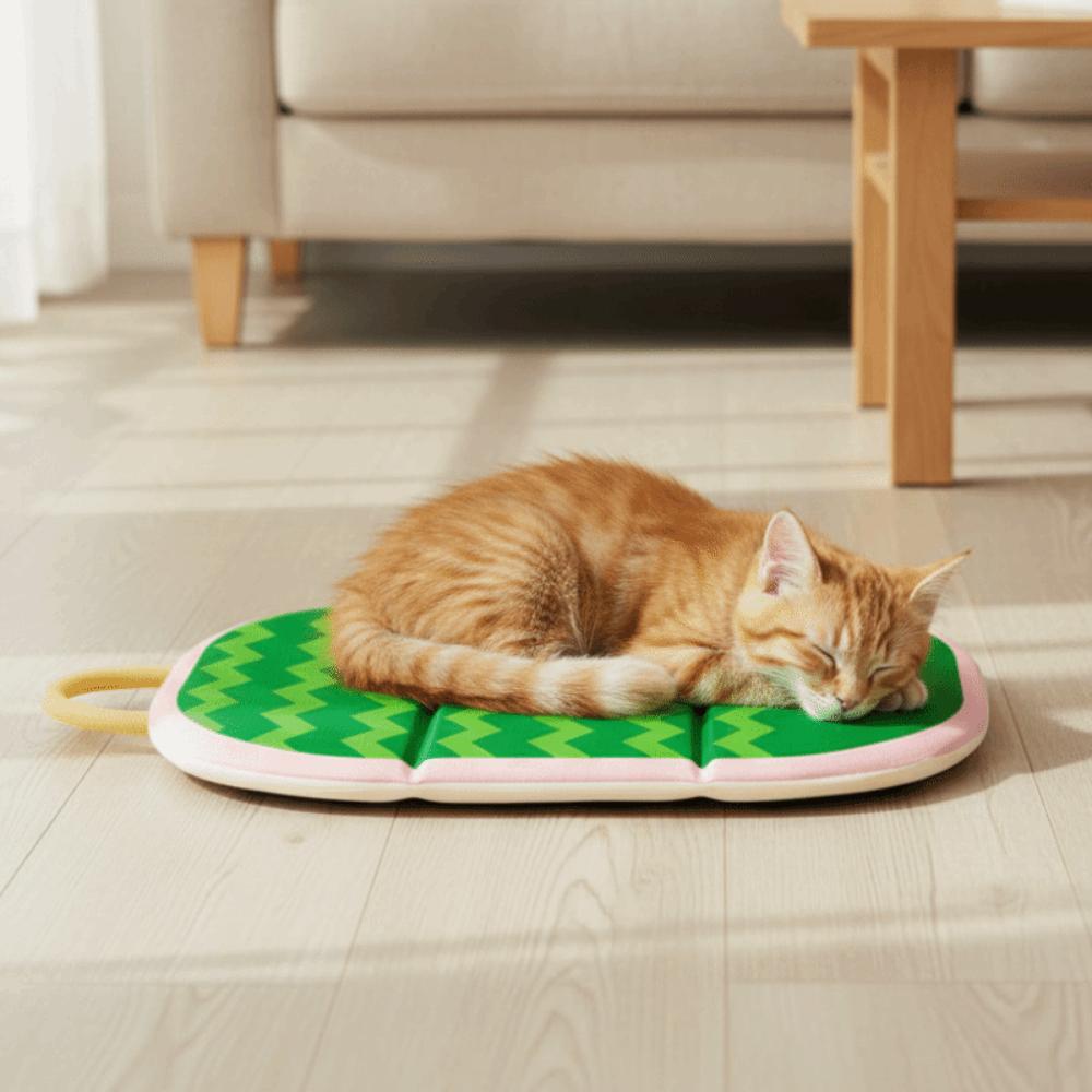 Waterproof Pet Sleeping Pad Anti-Slip Dog Bed Pad Portable Pet Rest Cushion  Summer