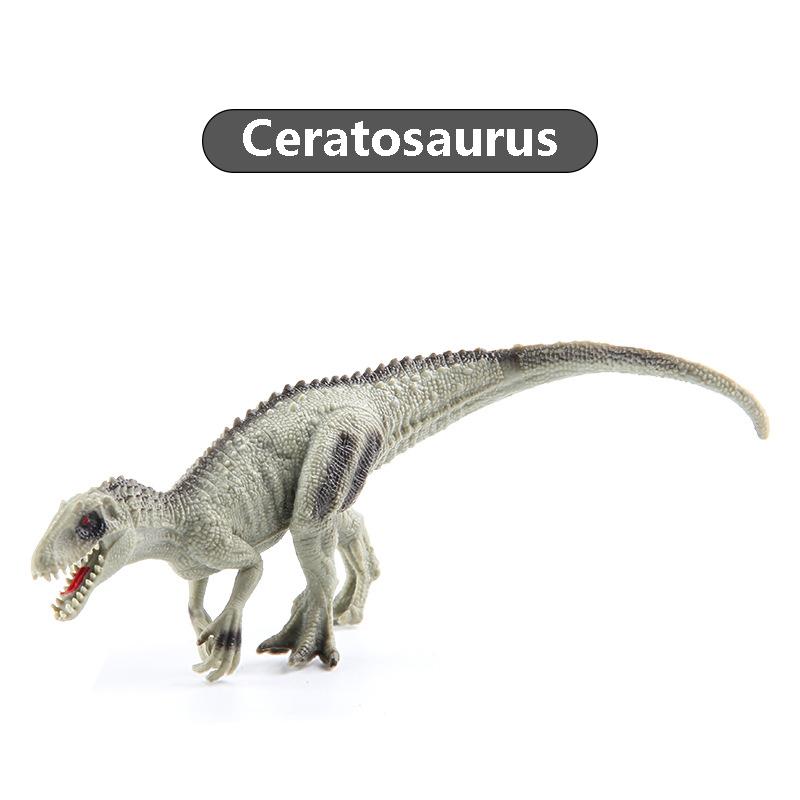 Dinosaur Animals Model Simulation Dinosaur Solid Model Toys Rex Spinosaurus Triratops Action Figures Collection Toy Kids Gifts