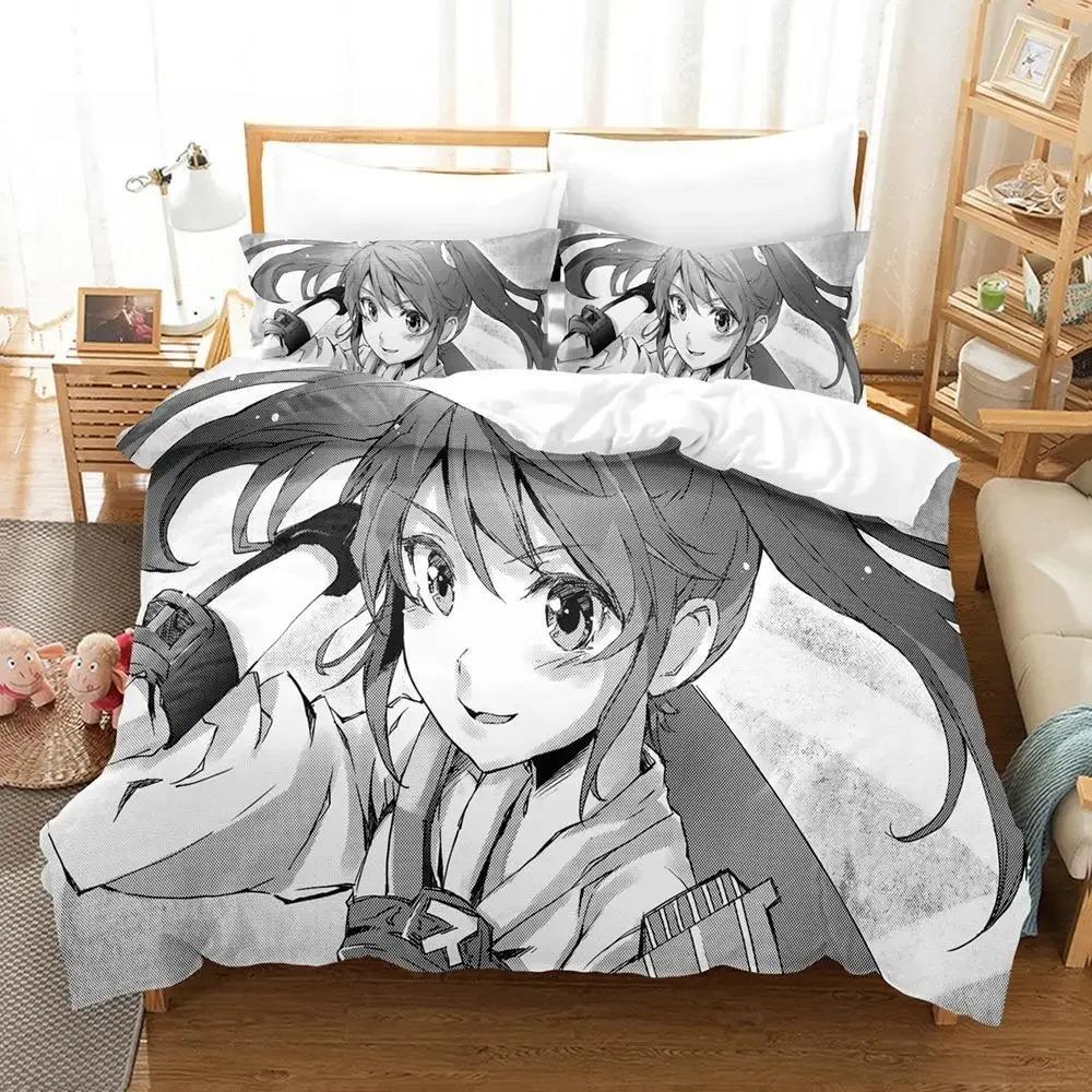 New 3D Kawaii Anime Zuikaku (Kancolle) Bedding Set Single Twin Full Queen King Size Bed Set Adult Kid Bedroom Duvet Cover Sets