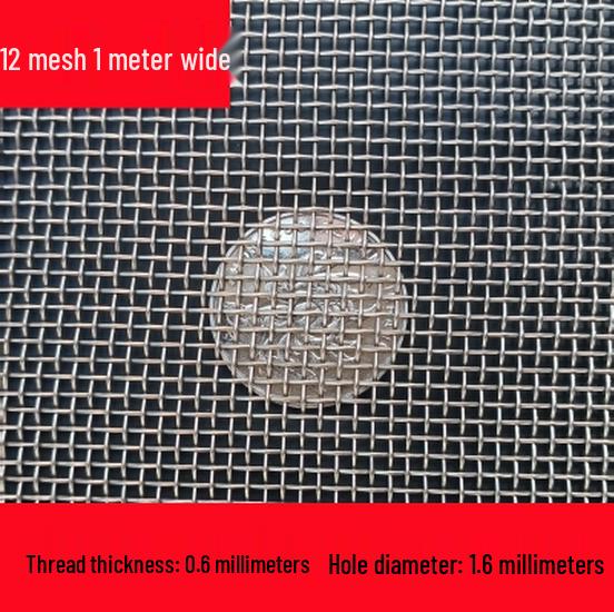 304 Edelstahlgewebe, 6-500 Maschen, Industrielles verdicktes Metalldrahtfilter.