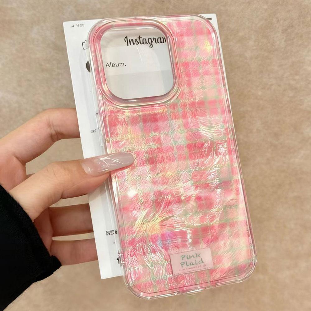 

Pink Splicing Grid Pattern Phone Case for Samsung Galaxy A16 A55 A07 A17 A56 A36 A26 A53 A06 A14 A24 A34 A54 A15 A12 A22 Cover Samsung Galaxy A16