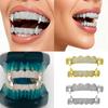 Lightweight Vampires Fangs With Gold Silver Color Options Sturdy Copper Costume Teeth For Theme Parties