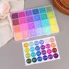 24Colors/Set Each Grid Contains 400Pcs Mini Beads Fuse Beads Puzzles Beads For Kids Diy High Quality Puzzles Handmade Gift Toy