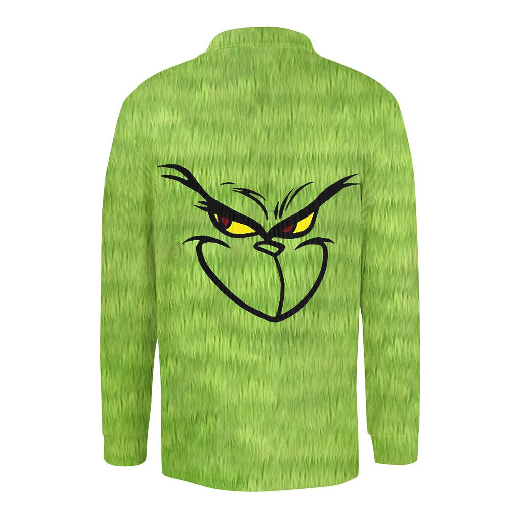 Lässiges, einfarbiges Herrenhemd mit langen Ärmeln