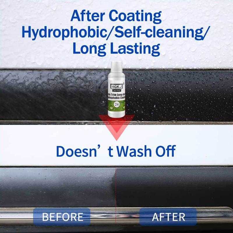 Auto Plastic Renovated Coating Car Dashboard Door Frame Cleaner HGKJ-24-20/50ML Car Interior Exterior Useful Repair Agent