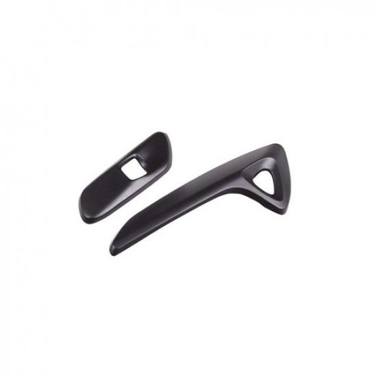 Matte Black Interior Door Handle Cover Trims For  Corvette C7 2014-
