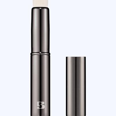 Dark Silver Fingertip Lip Brush