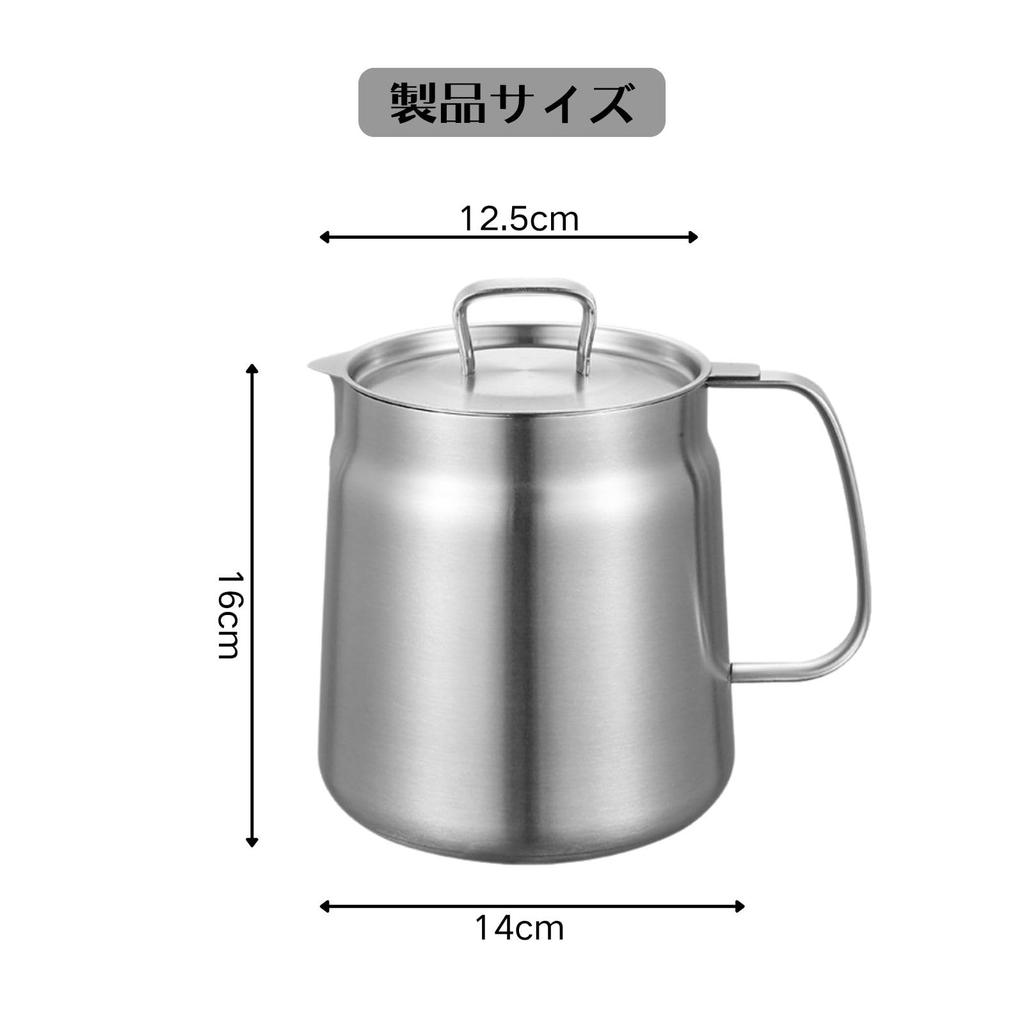 Itisyou 2L Deep Frying Induction and Direct Heat Multifunctional Mini Frying Pot with Oil Drainer and 304 Stainless Deep Frying Oil Easy Perfect for
