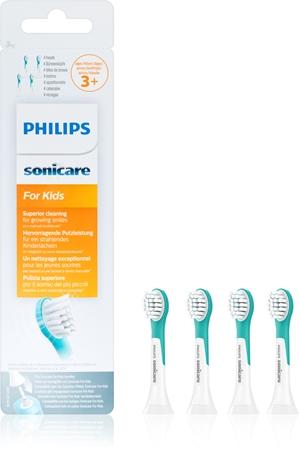 

Philips Sonicare For Kids 3+ Compact HX6034/33 Replacement Toothbrush Heads TU прозрачный