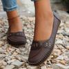 Mocassini Ortopedici Scarpe Per Donna Mocassini Ortopedici In Pelle Scarpe Eleganti Per Donna Scarpe Piatte Leggere Comfort Casuale - Scarpe Da Passeggio Con Fiore