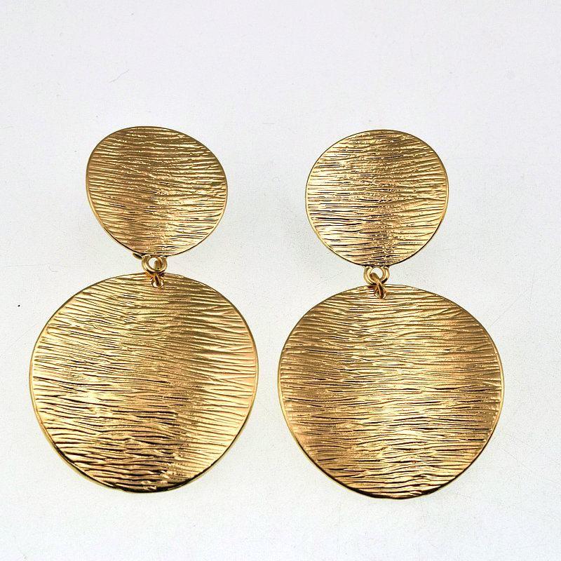 

Fashion Export Original Ornament Texture Exaggerated and Personalized Simple Elegant Non-Piercing Ear Clip Silver Pin Earrings Earrings for Women Ear Clip Style Without Pierced Ears
