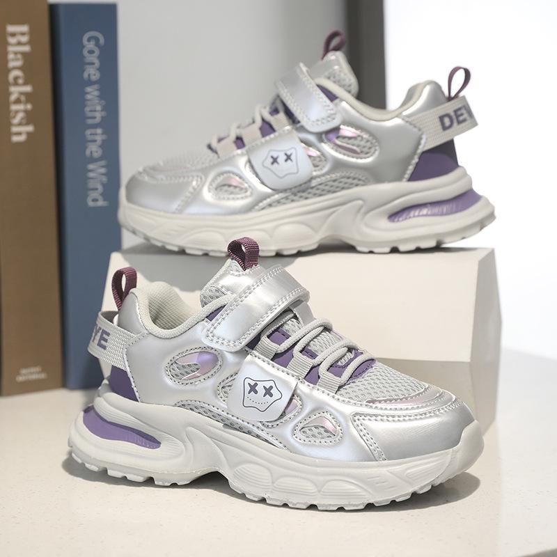 Children's Chunky Sneakers - Summer Breathable Mesh, Non-Slip Sports Shoes for Boys and Girls