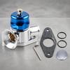Double Port Turbos Blow Off Valves Metal for Vehicles Turbos Modification, Valves Pack with Trumpet Outlet and Installation Hardwares