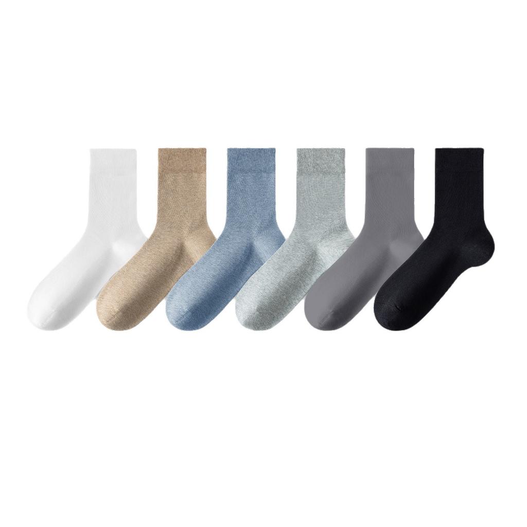 Summer Cotton Lightweight Socks - Breathable, Suitable for Sports, Mid-calf Length Socks, Prevent Odor, Anti-slip, Antibacterial