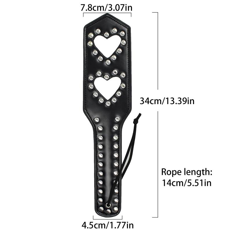 For Women Adult Couples Game Fetish Spanking Paddle BDSM Heart Whips Flirt Slave Bondage Boutique Studded Punk Sex Toys