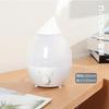 Yokizu Ultrasonic Humidifier Large Capacity with LED Light for Bedroom 6-10 Tatami White