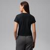 Women's Jordan T Shirts Women's Black Crew Neck Moderate