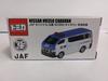 JAF Original Tomica Nissan NV350 Caravan Utility Vehicle, Made In Vietnam