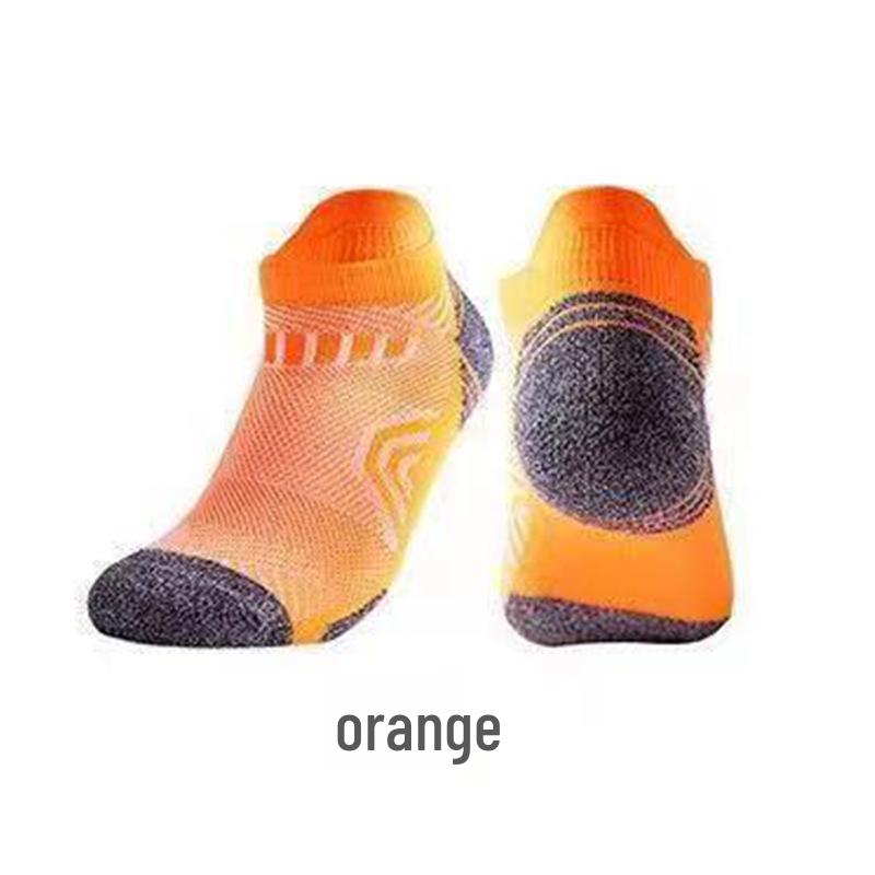 Unisex Colorful Ankle Running Socks - Shock Absorbing, Anti-Abrasion, Four Seasons Fitness Wear