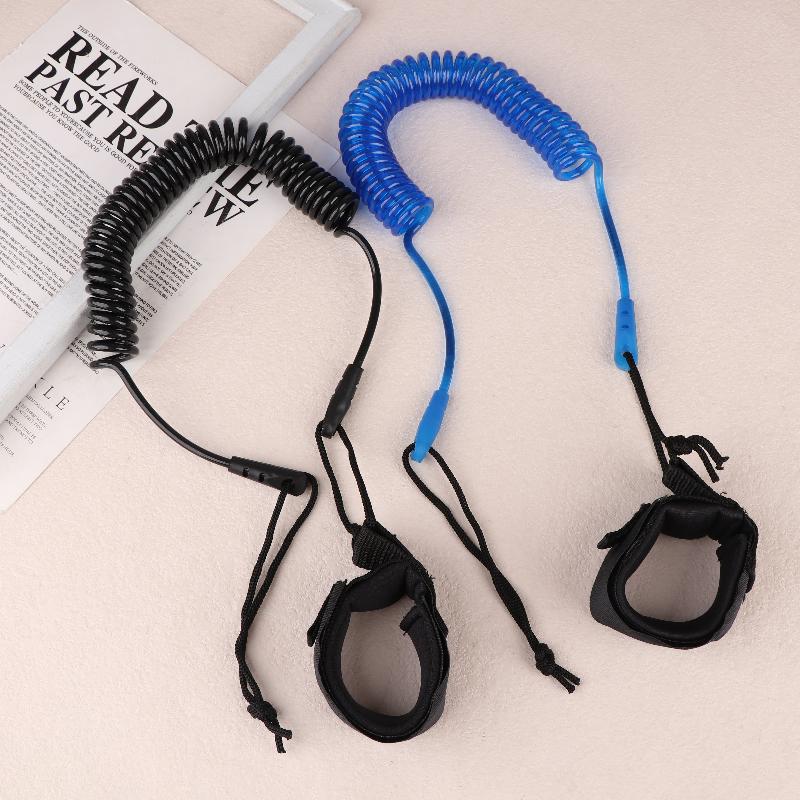 Surf Sup Kotníkový popruh Surfing Elastický Stočený Stand Up Paddle Board Popruh na nohu Popruh na kotník na surfové prkno Popruh na surfové prkno Popruh na nohu