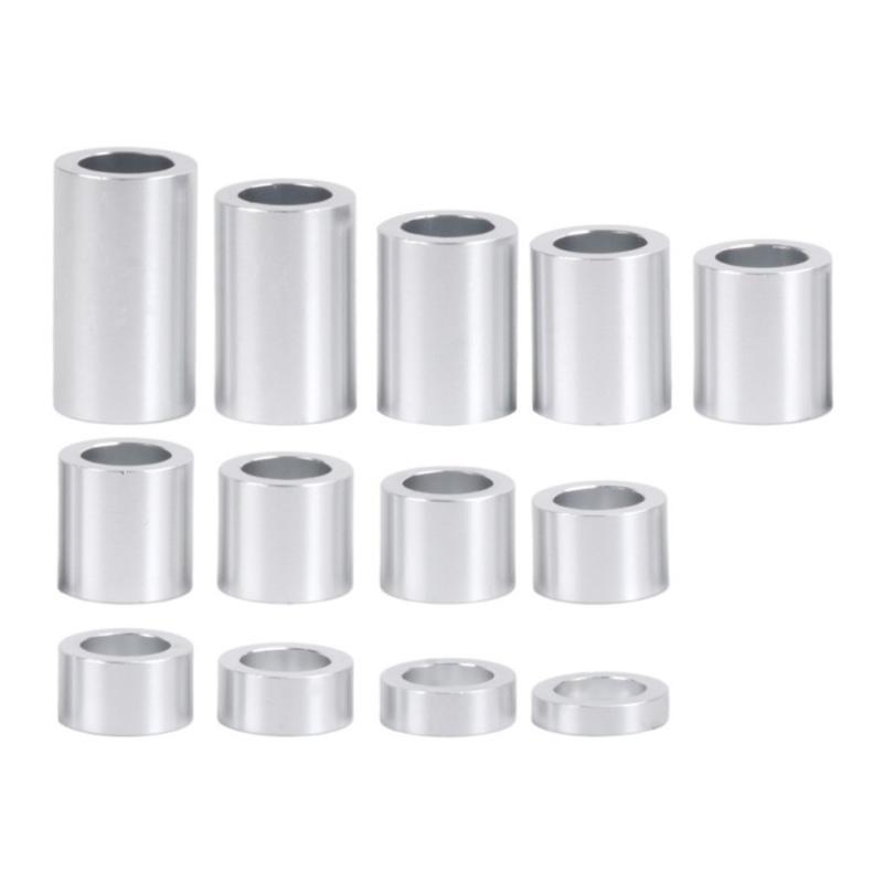 Metal Wheel Axles Spacer Wheel Axles Spacers ID 1/2in OD 1-1/2in Motorbike Accessory Easy Installation for 2008-2024