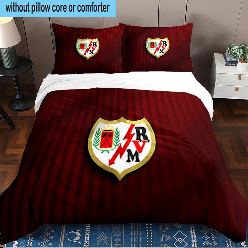 Rayo Team Crest 3PCS Bedding set,Ideal for1pc Duvet Cover And 2pcs Pillowcases Perfect for Christmas gift,Ideal for Bedroom, Dormitory