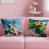 classic animated movie Migration Cushion Cover Soft  EasyWash Pillow Case  Versatile for Couch Bed Travel and Office