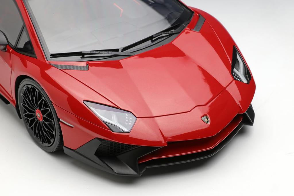 EIDOLON Scale Lamborghini Aventador SV 2015 Rossovia Finished Product 1/18 LP750-4