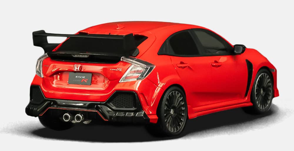 POP RACE FK8 Civic Type R Red Completed Product 1/18 PR18-FK8M-RED