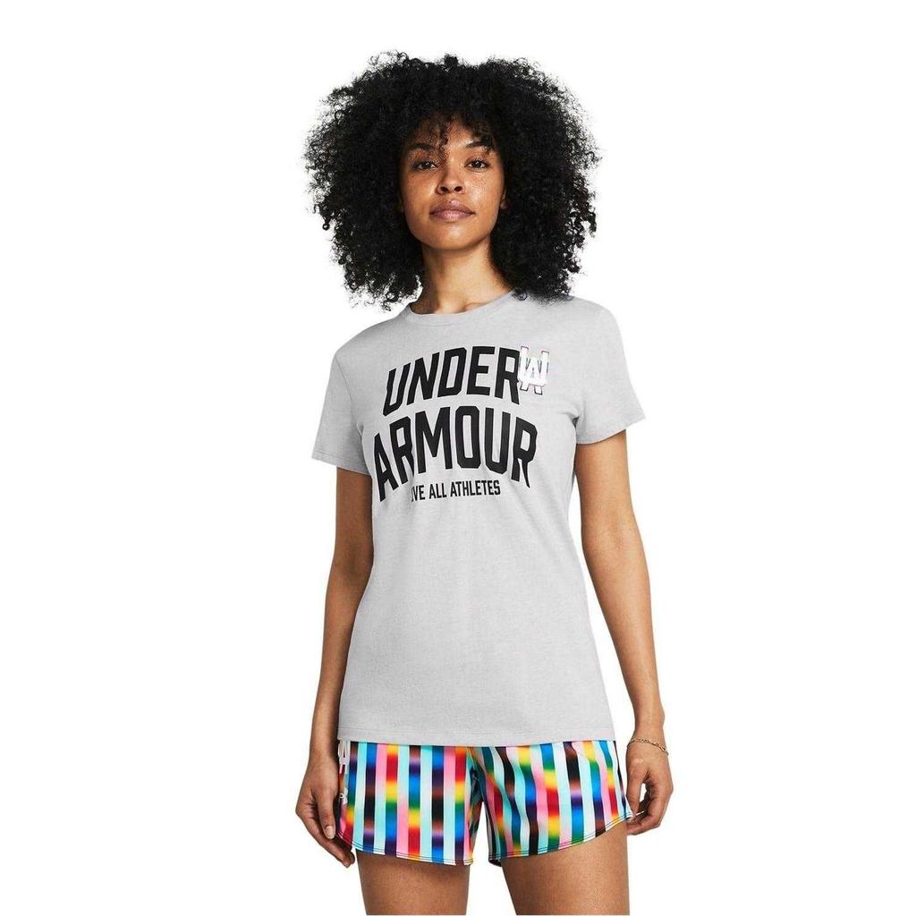 Under Armour Womens/Ladies Pride Embroidered Crew Neck T-Shirt