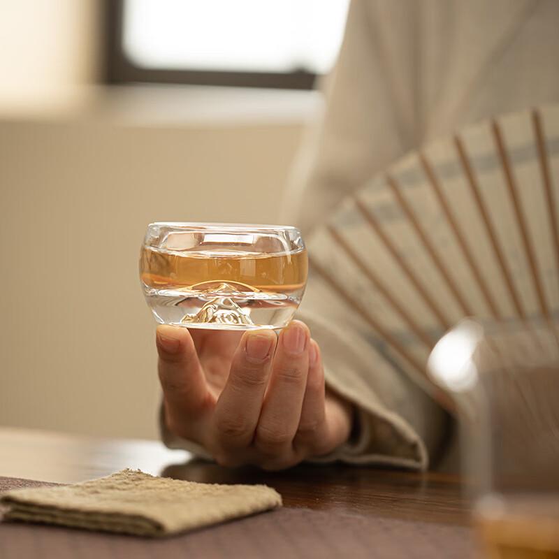 Shangqi Crystal Glass Teacups Set