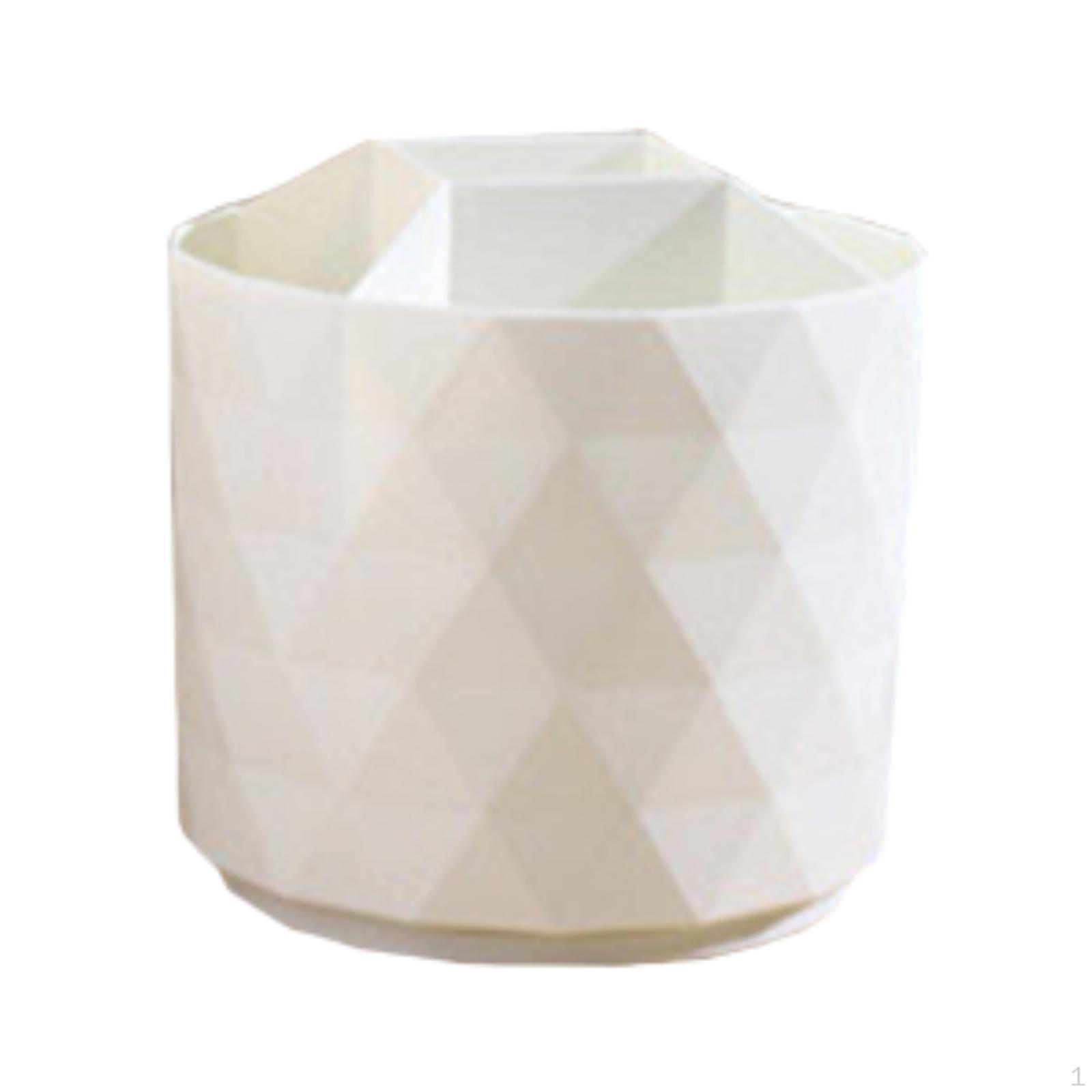 

Вращающийся косметический витринный ящик для хранения портативный держатель для ручек настольный органайзер для белый