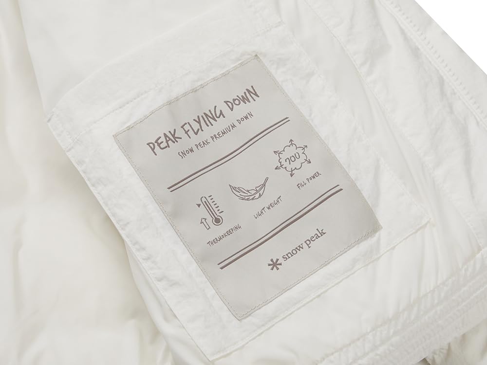 Snow Peak Land LW Down Jacket Size M Wmn's GS-S25WWGDJ61, Women's IVORY,